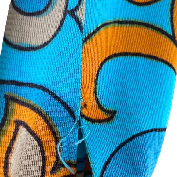 Vintage Dress Small Fall 60s Saks Fifth Avenue Cottage Boho Dress 70s Crochet - Picture 14 of 15